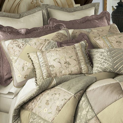 NEW* CHRIS MADDEN Queen BEAUPORT Comforter Set ELEGANT CHIC SHIMMERING